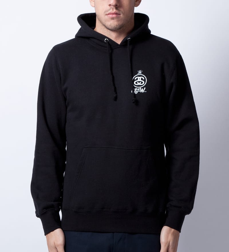 Stüssy - Black Tribal Hoodie | HBX - Globally Curated