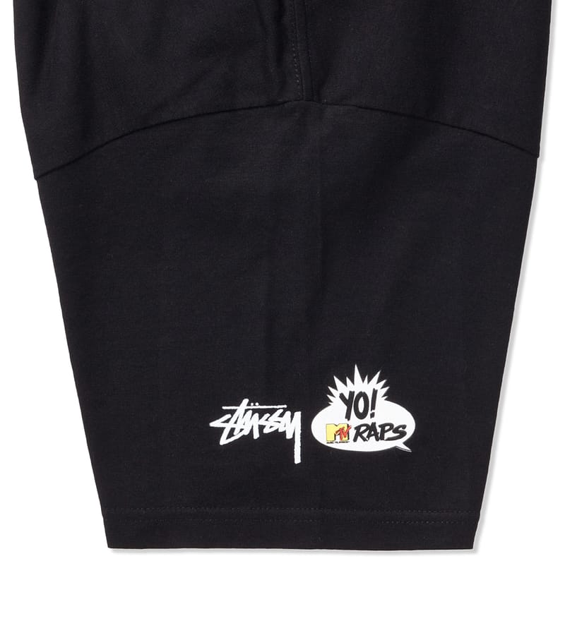 Stüssy - Stussy X YO MTV RAPS! Black De La Soul T-Shirt | HBX