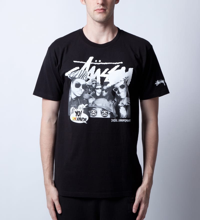 Stüssy - Black Stussy x YO MTV RAPS! Digital Underground T
