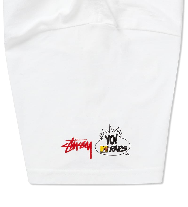 Stüssy - White Stussy X YO MTV RAPS! Digital Underground T-Shirt | HBX