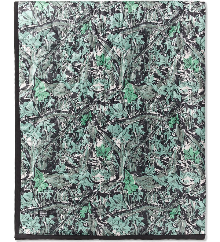 Stüssy Black Quilted Blanket HBX Globally Curated Fashion and