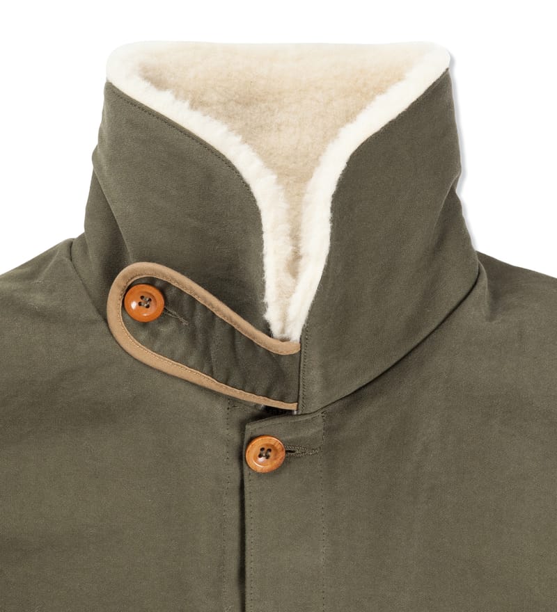 Bleu De Paname - Khaki Double Comptoir Jacket | HBX