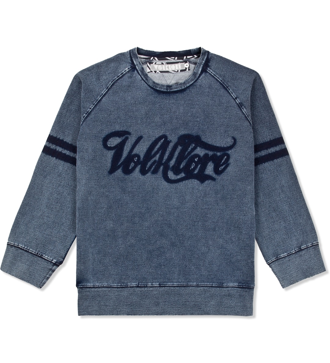 Volklore - Blue Caesar Sweater | HBX - Globally Curated Fashion and ...