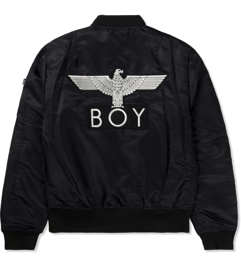 BOY London - Black Boy MA1 Jacket | HBX - Globally Curated Fashion