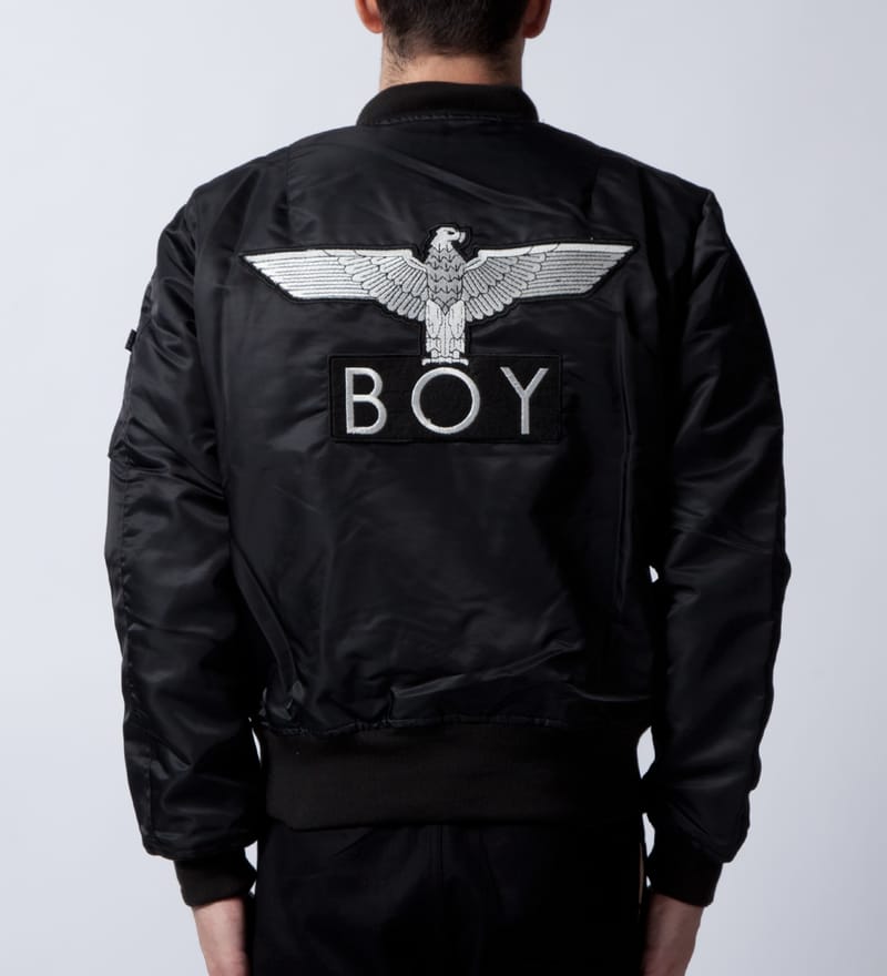 BOY London - Black Boy MA1 Jacket | HBX - HYPEBEAST 為您搜羅全球