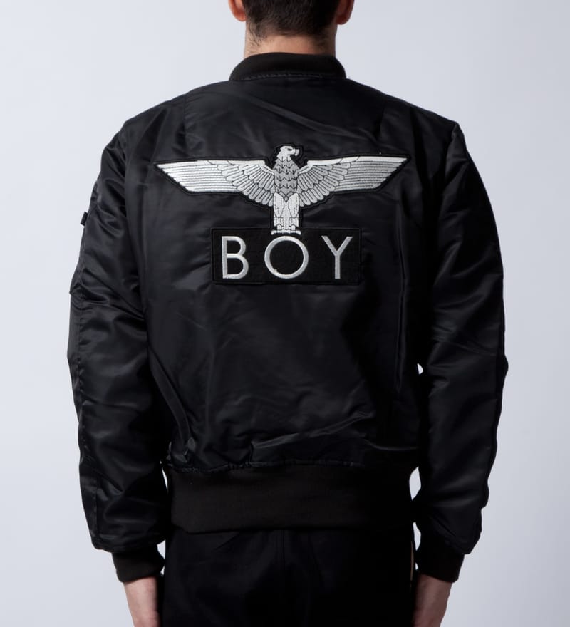 BOY London - Black Boy MA1 Jacket | HBX - Globally Curated Fashion