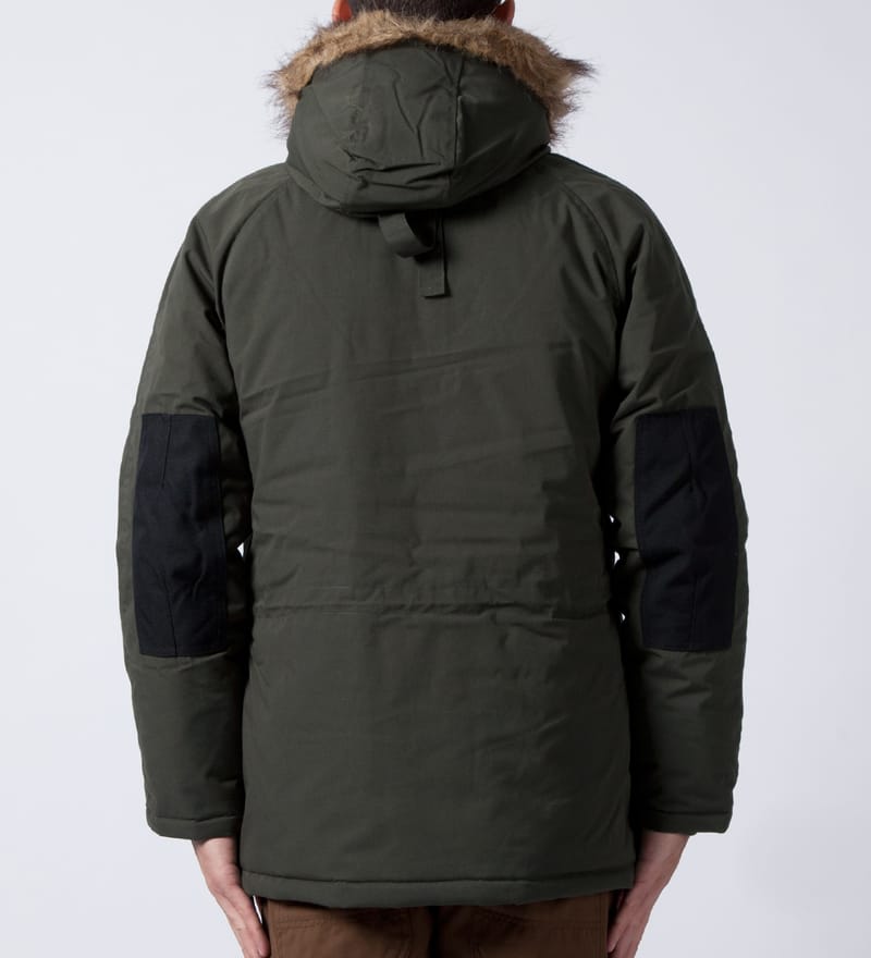 Carhartt Work In Progress - Cypress/Black Trapper Parka | HBX