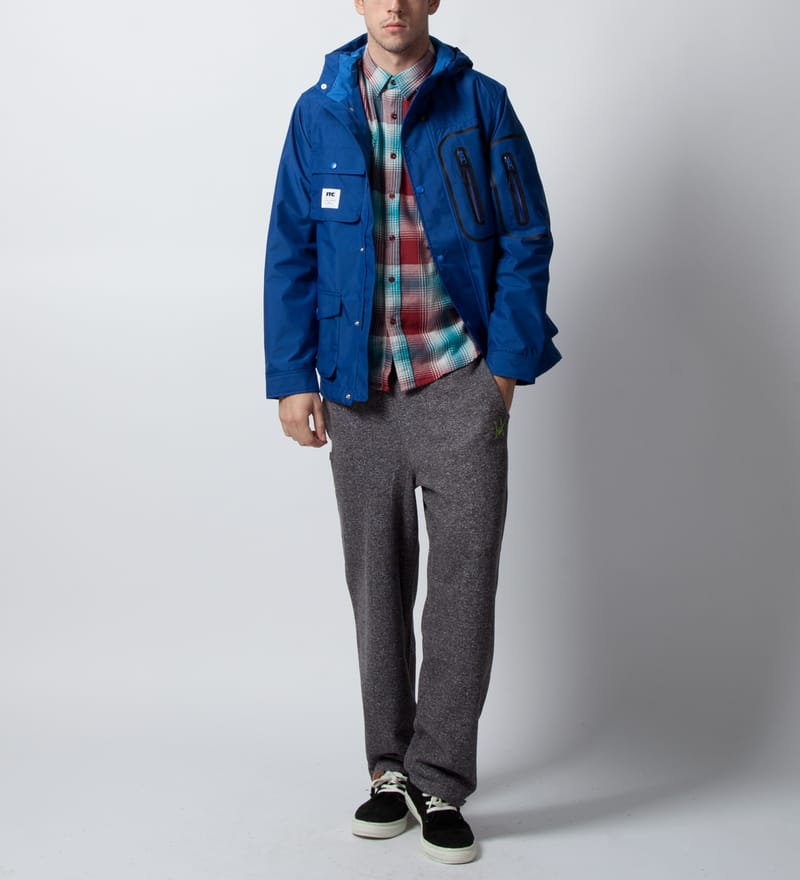 FTC - Blue Waterproof 3L MT Jacket | HBX - Globally Curated