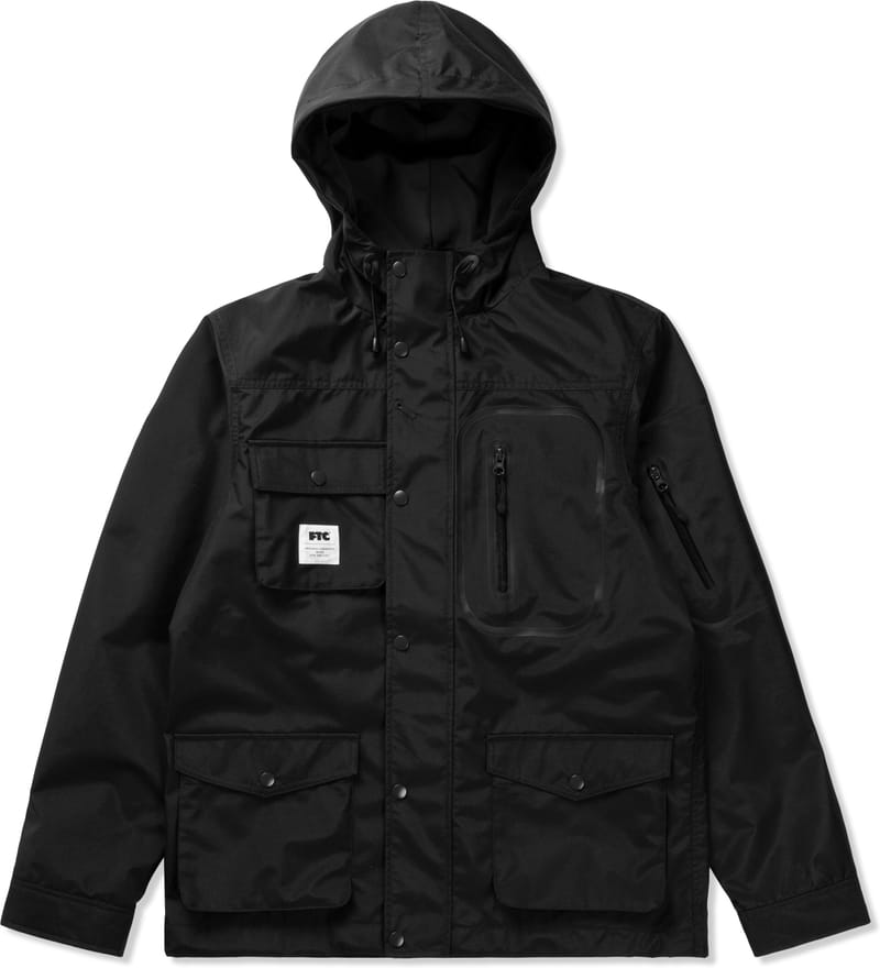 FTC - Black Waterproof 3L MT Jacket | HBX - Globally Curated