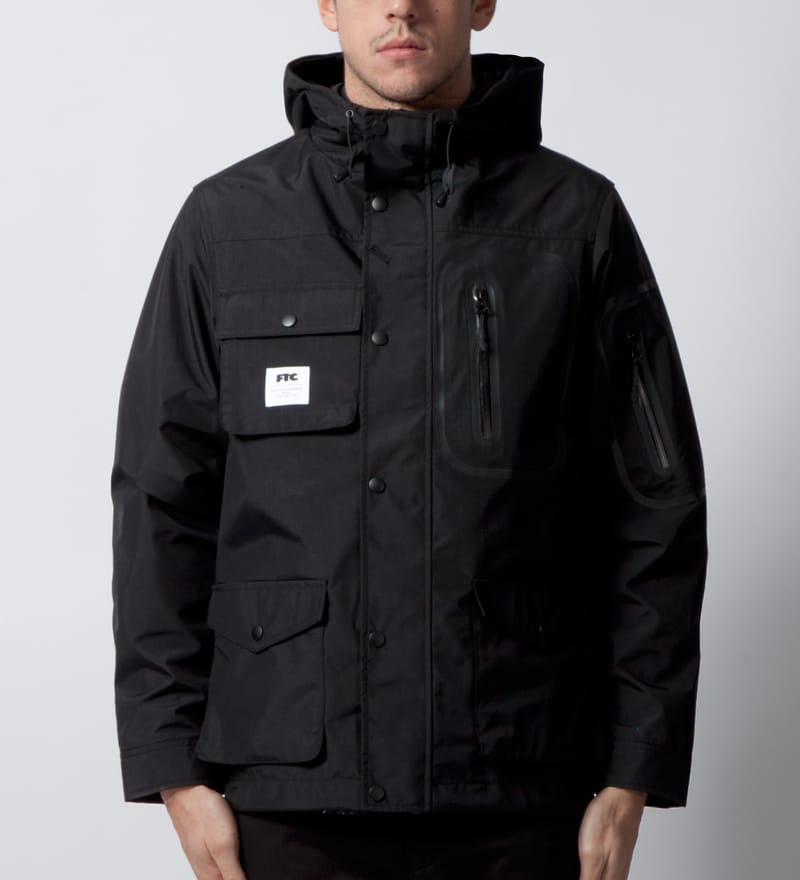 FTC - Black Waterproof 3L MT Jacket | HBX - Globally Curated