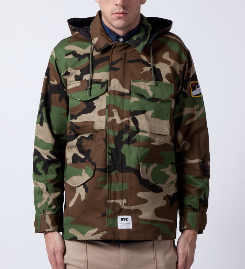 FTC - Camo F65 Jacket | HBX - Globally Curated Fashion and