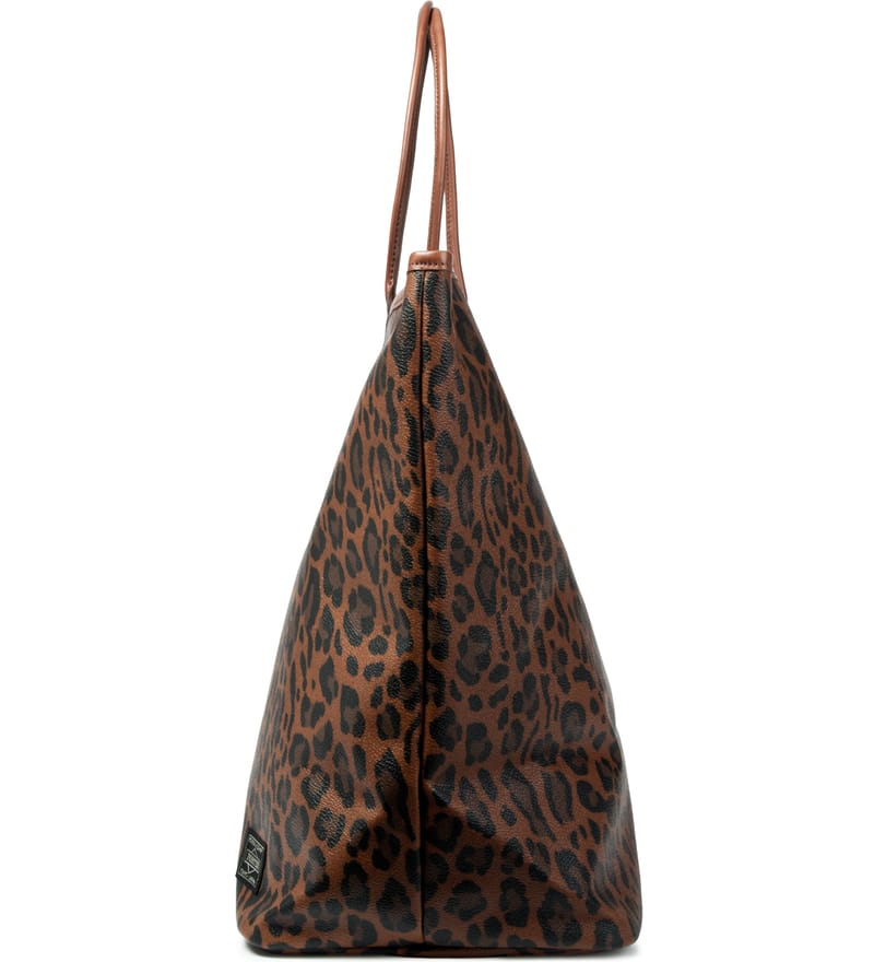 Head Porter - Leopard Oxford Tote Bag (M) | HBX - Globally