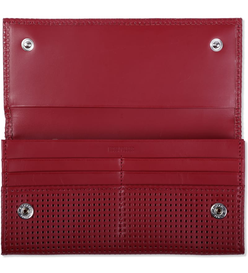 Head Porter - Red Merge Wallet (L) | HBX - ハイプビースト