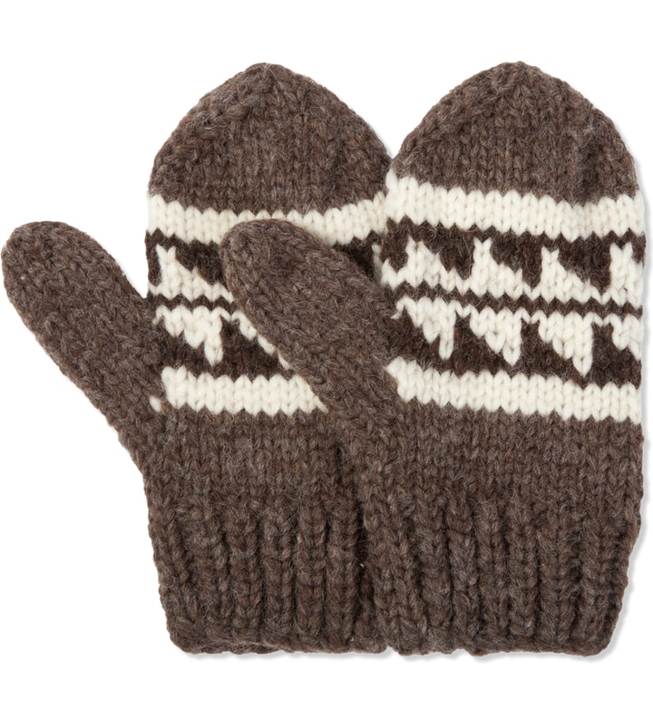 Hudson's Bay Company Traditional Men's Handknit Mittens HBX