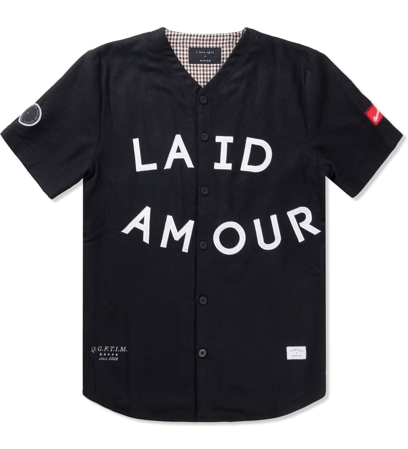 I Love Ugly. - Black Sosa Baseball Jersey | HBX