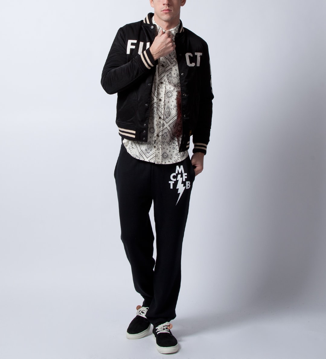 FUCT SSDD - Black FUCT Stadium Jacket | HBX