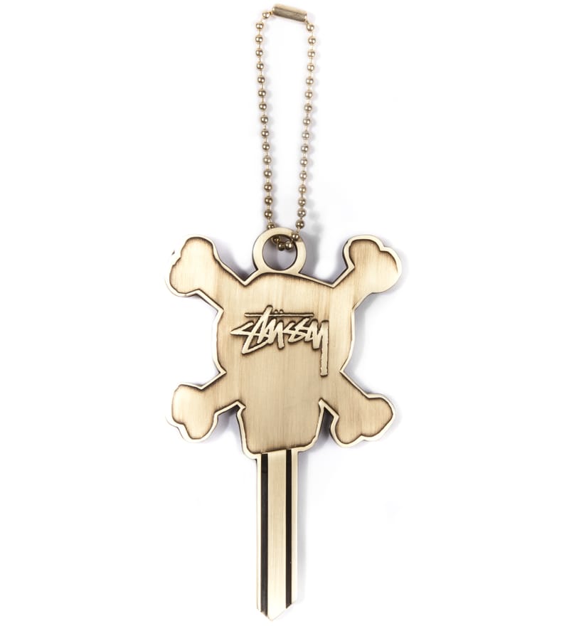 ステューシー Stussy Skull Blank Key necklace 楽天市場