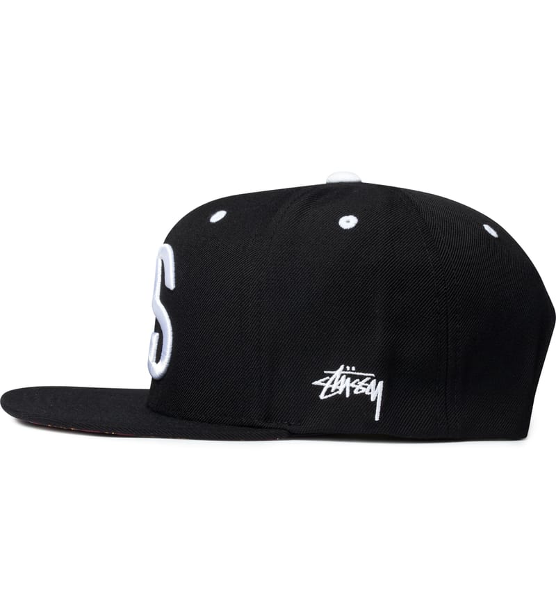 Stüssy - Black Double S Cap | HBX