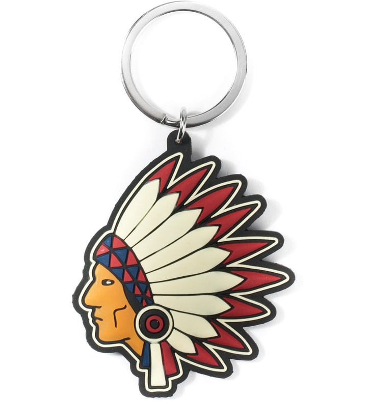 Undefeated - Black Native Keychain | HBX - Globally Curated Fashion and ...