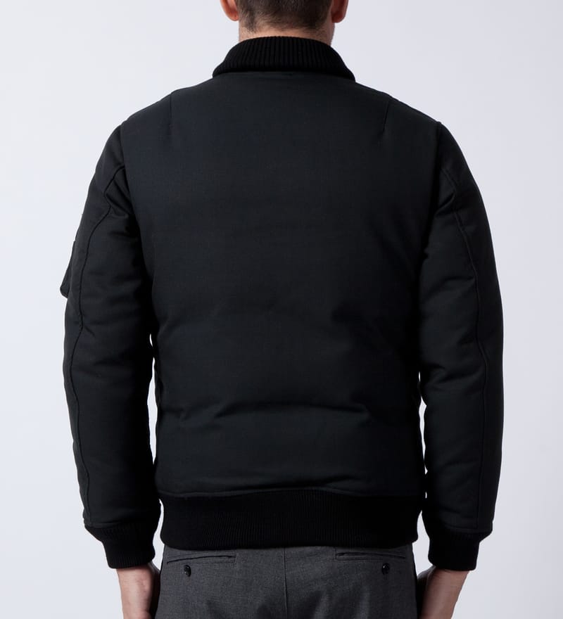 VAINL ARCHIVE - Navy Mil Puff Jacket | HBX - Globally VAINL ARCHIVE - Navy Mil Puff Jacket | HBX - Globally