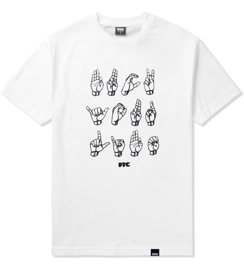 FTC - White Fuck Your Language T-Shirt | HBX - Globally Curated