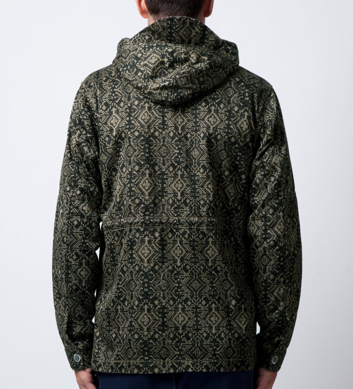 GARBSTORE - Tan Aztec Rydal Weekend Parka | HBX - Globally Curated ...