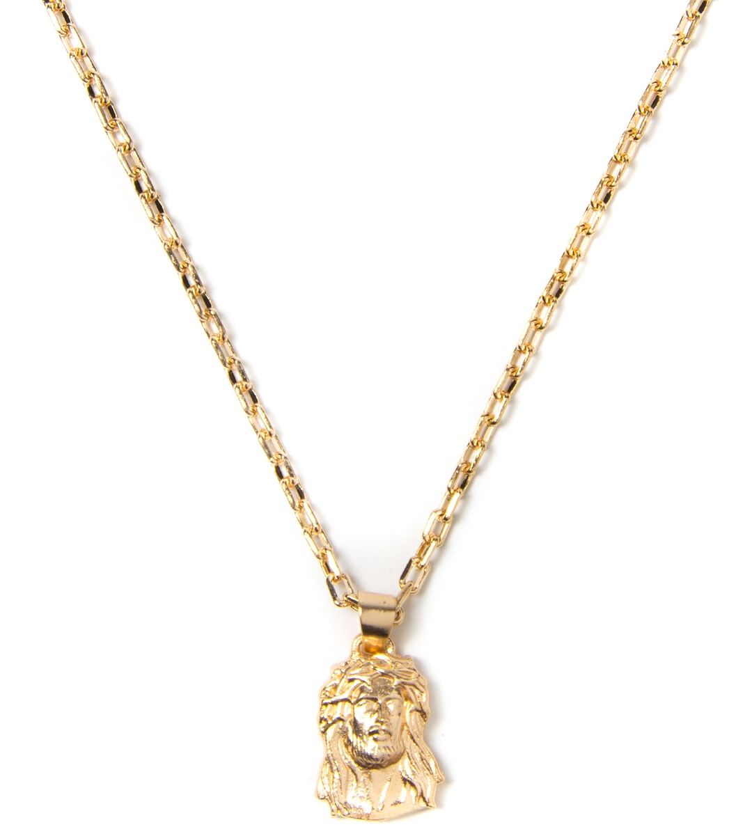 Micro jesus piece necklace Clearance