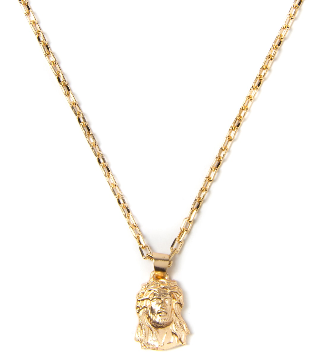 Micro jesus piece necklace clearance