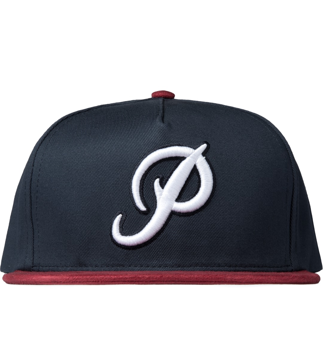 Primitive - Navy Classic P Snapback Cap | HBX - Globally Curated ...