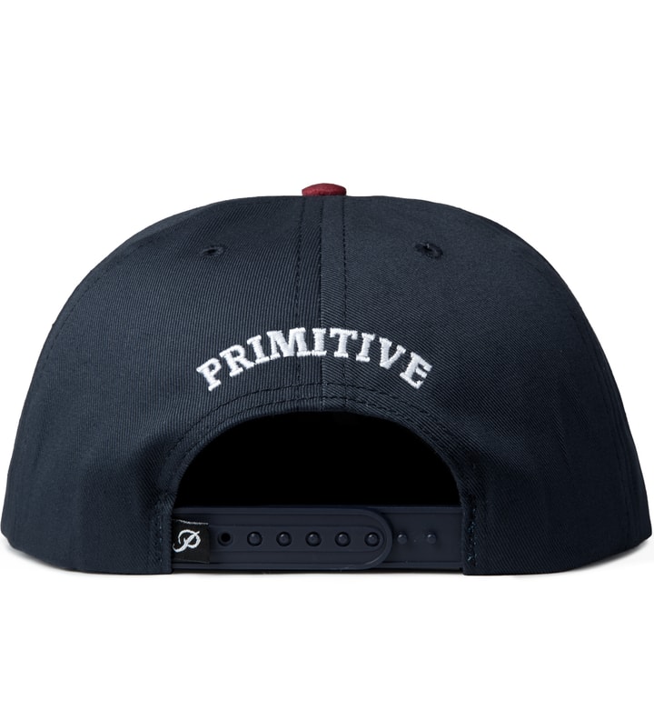 Primitive - Navy Classic P Snapback Cap | HBX - Globally Curated ...