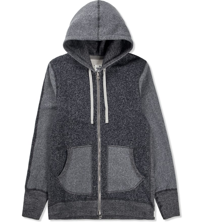 Reigning champ charcoal online hoodie