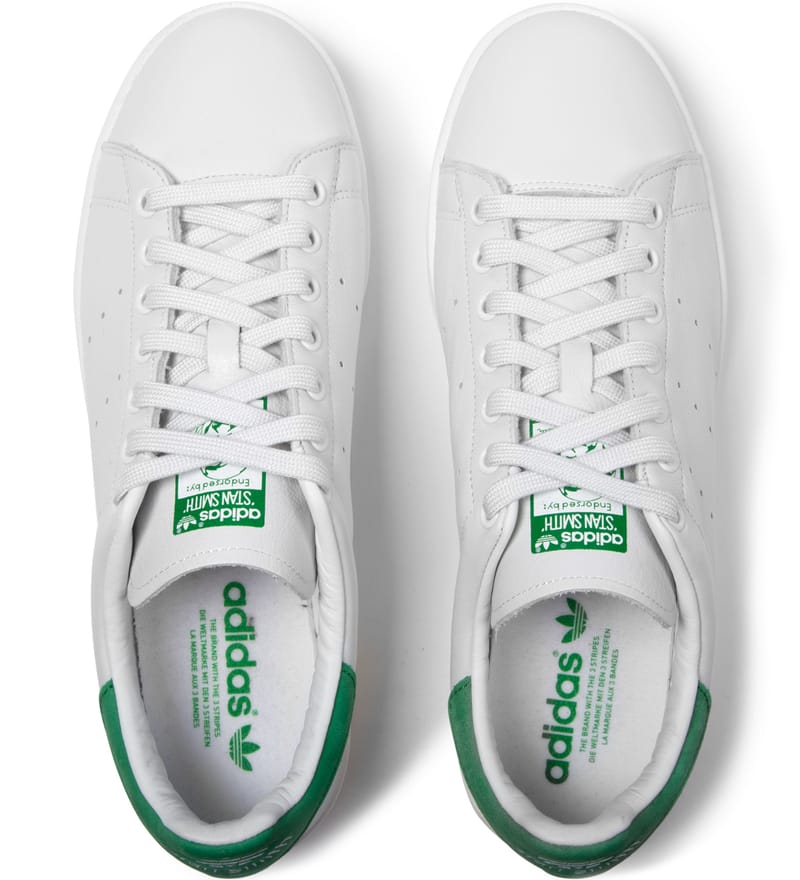 アディダス オリジナルス - White/Green D67363 Stan Smith Shoe | HBX