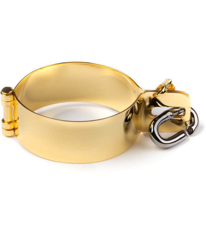 アクセサリー UCCast of vices Bracelet Cast of Vices - Brass With Gold Plating Chain Link Small Shackle