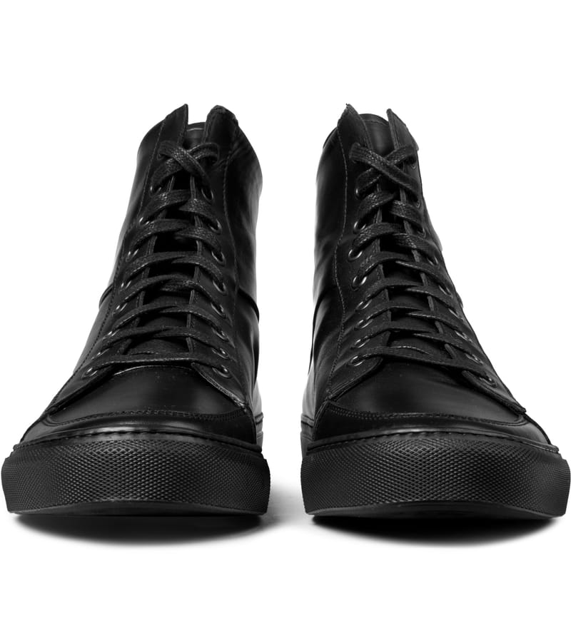 SILENT DAMIR DOMA - Black Silas High Top Sneakers | HBX