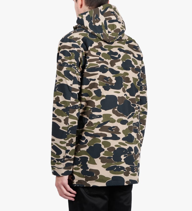 Carhartt Work In Progress - Camo Isle Rigid Battle Parka | HBX