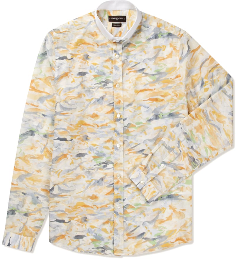 Commune De Paris - Camo Menand Shirt | HBX - Globally Curated