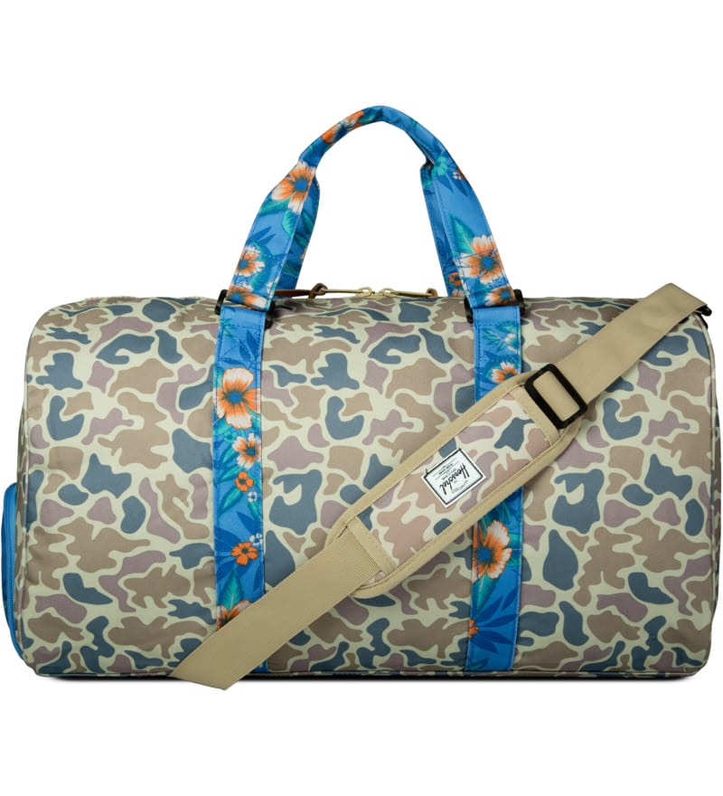 Herschel Supply Co. - Duck Camo/Paradise Novel Duffle Bag | HBX