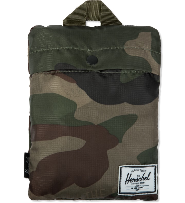 Herschel Supply Co. Woodland Camo Packable Rain Cover HBX