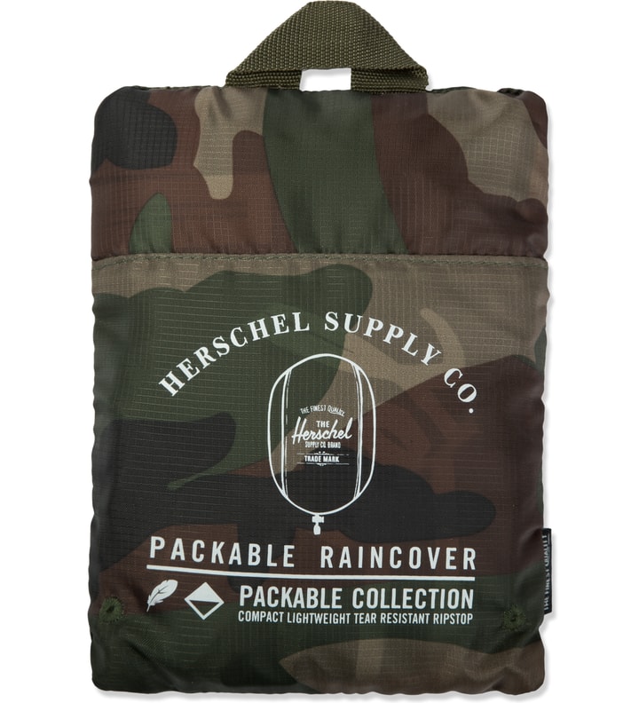 Herschel Supply Co. Woodland Camo Packable Rain Cover HBX