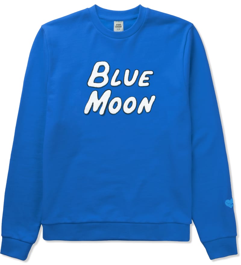 Opening Ceremony - Blue Opening Ceremony x Elvis Blue Moon Sweater