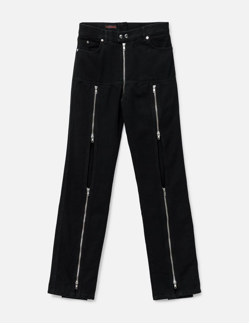 LUU DAN - ZIPPED RIOT 5-POCKET | HBX - Globally Curated