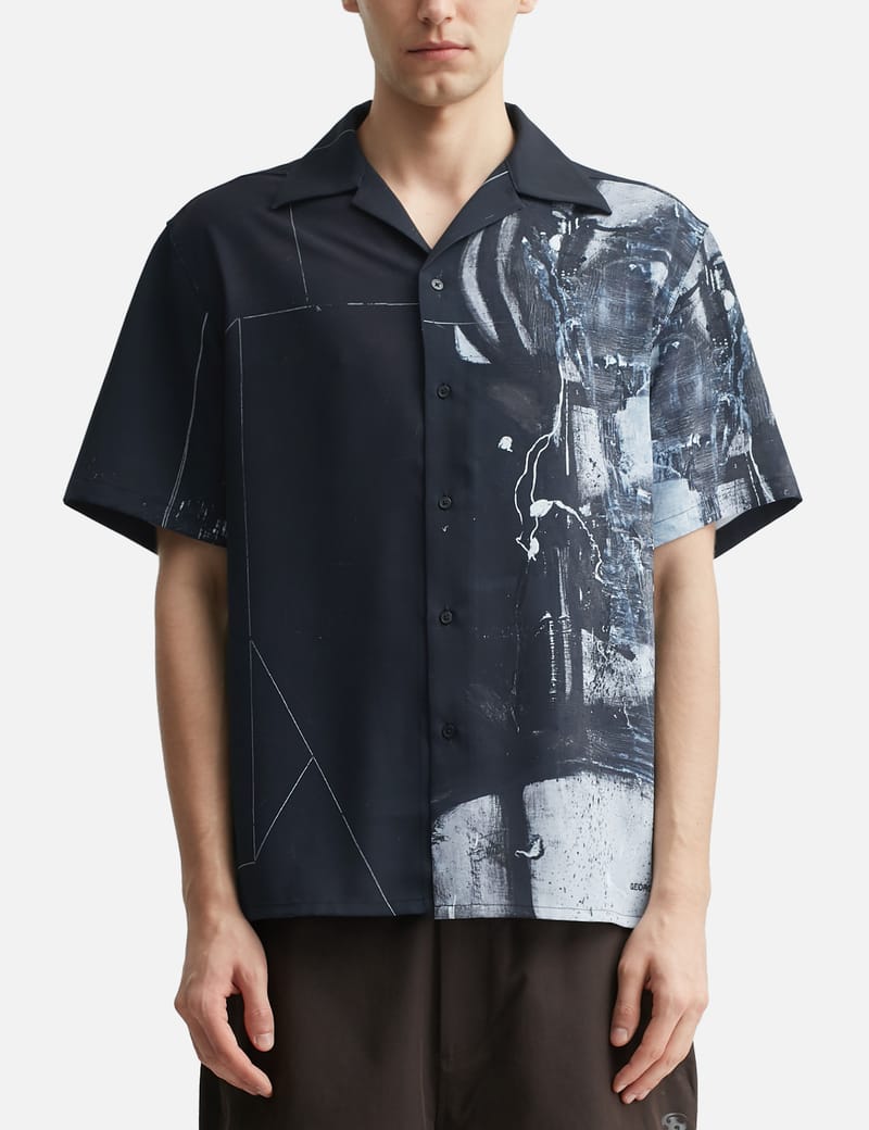 Hypebeast Hypebeast x George Condo Bowling Shirt - Camp-collar