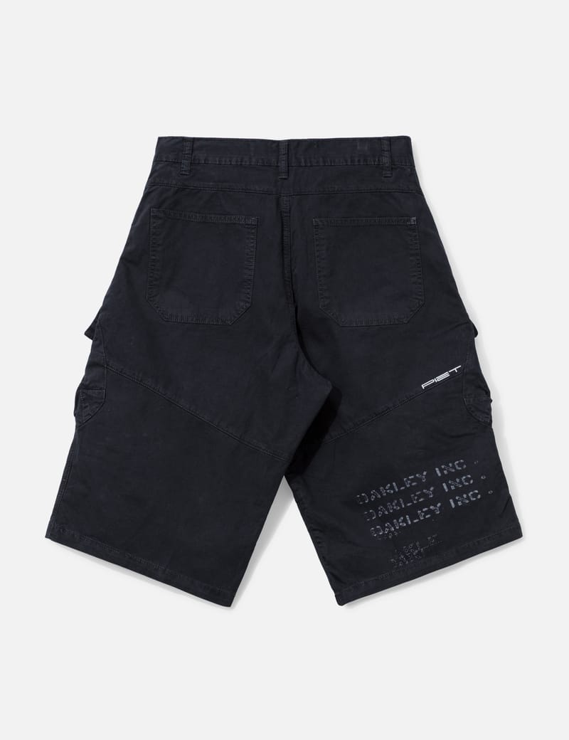 Piet Piet x Oakley SB Oversized Shorts - Oversized cargo shorts in