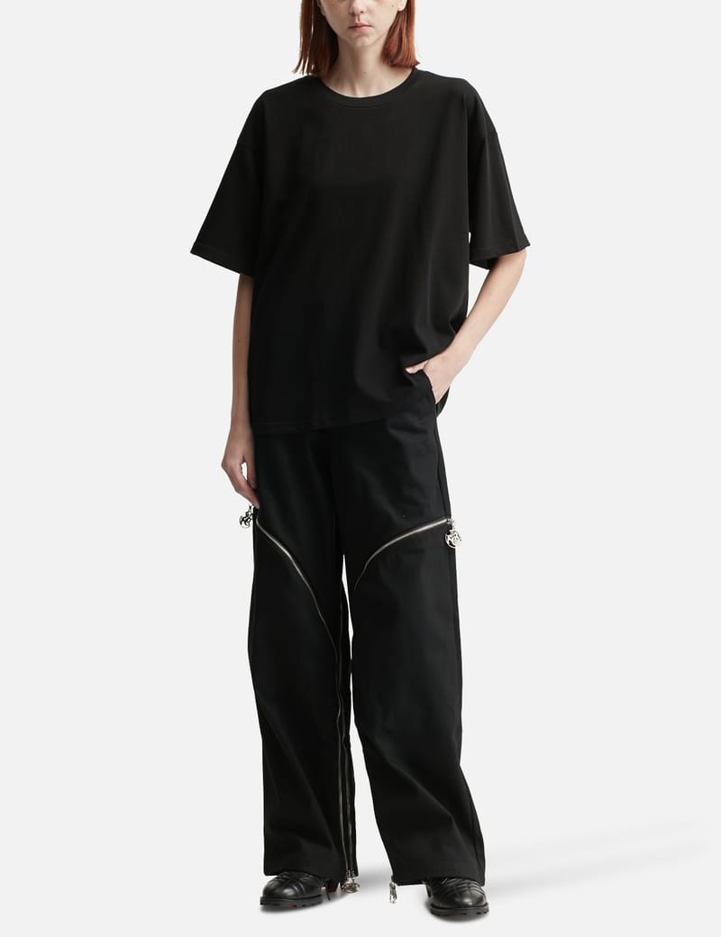 パンツ FINE CHAOS Waxed White Cargo Trousers FINE CHAOS Waxed White Cargo Trousers - オーガニックコットン製