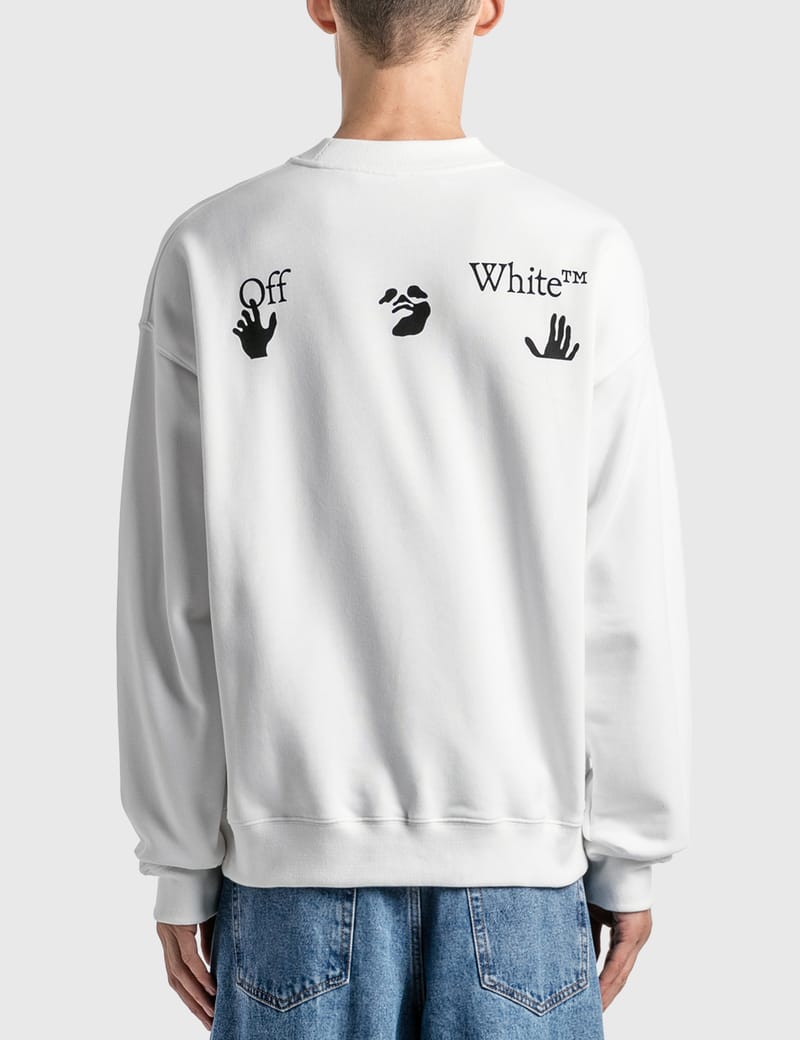 【関税無・国内発】 Off-White / Skate Crew Neck Sweater 関税無・国内発】 Off-White / Skate Crew Neck Sweater
