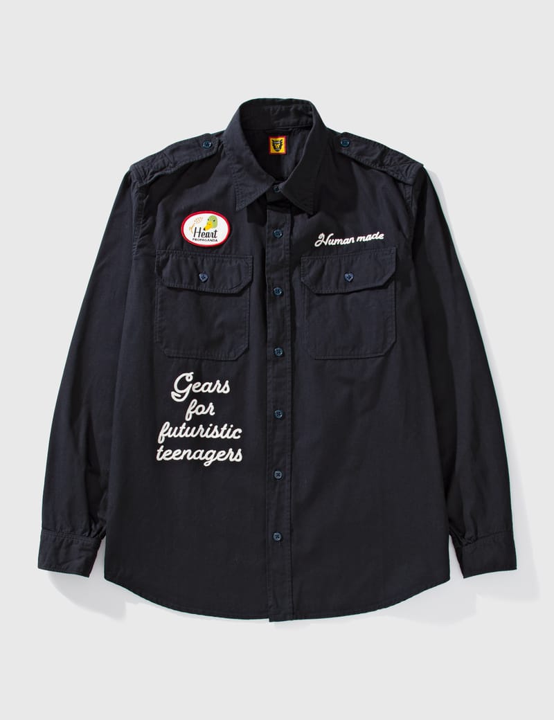 Human Made - BOYSCOUT SHIRT | HBX - Globally Curated Fashion and