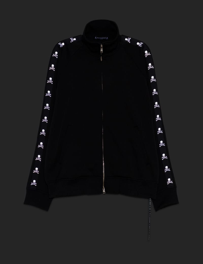 Mastermind Japan - Skull Tape Track Jacket | HBX - Globally