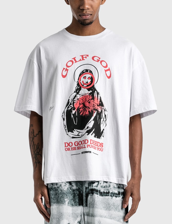 STUDENTS ゴルフゴッド Tシャツ HBX ハイプビースト(Hypebeast)が厳選したグローバルファッション&ライフスタイル