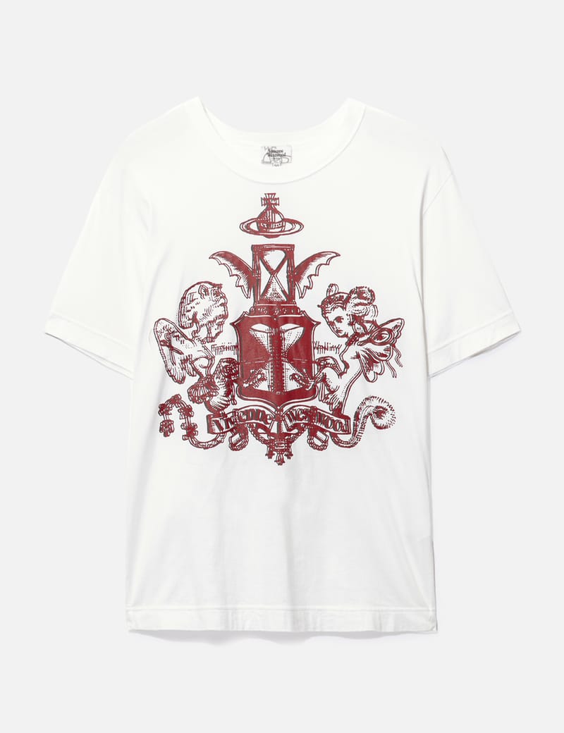 Vivienne Westwood - VIVIENE WESTWOOD OVERLAPPED LOGO PRINT T-SHIRT 