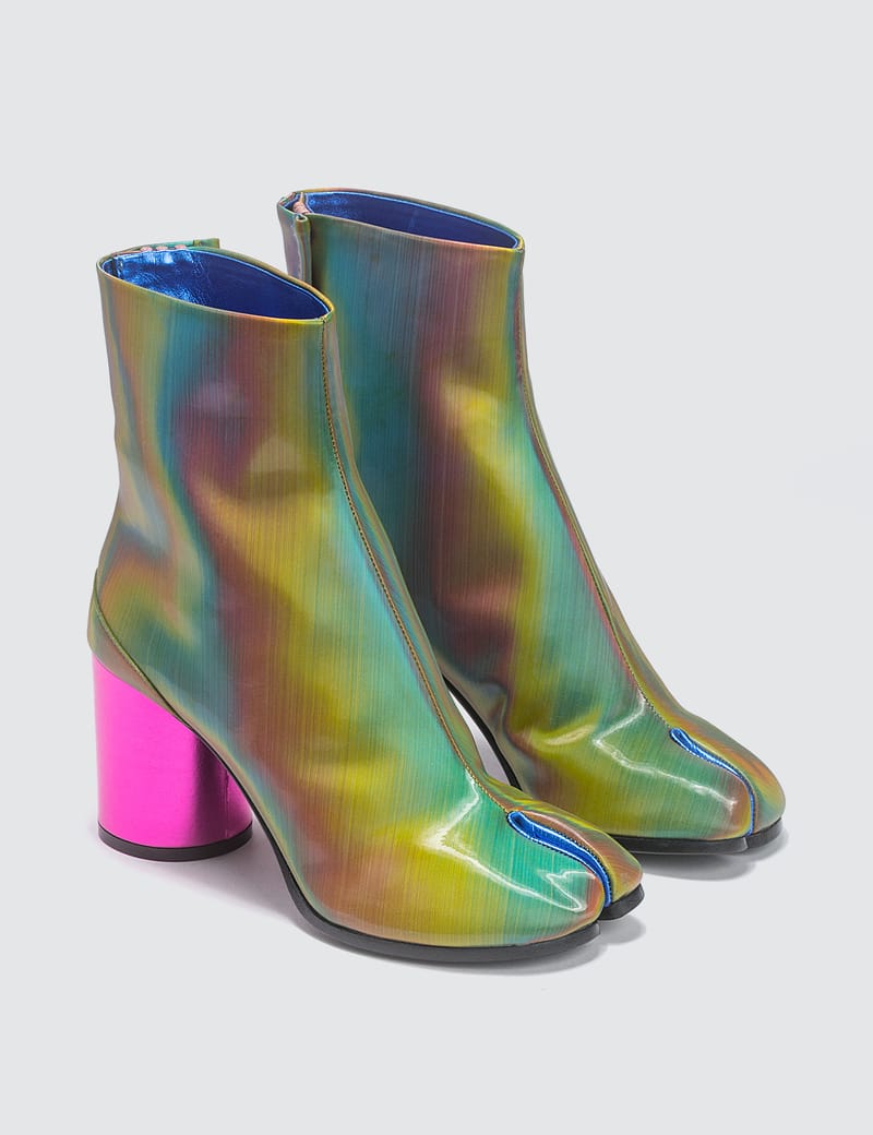 Iridescent tabi clearance boots